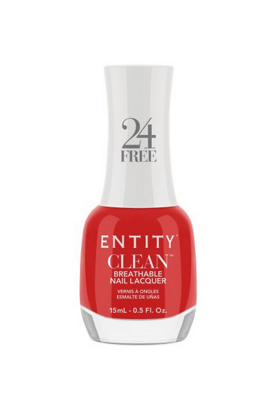 Entity Clean neglelak med Ultra Clean 24-free formel og plejende vitaminer.