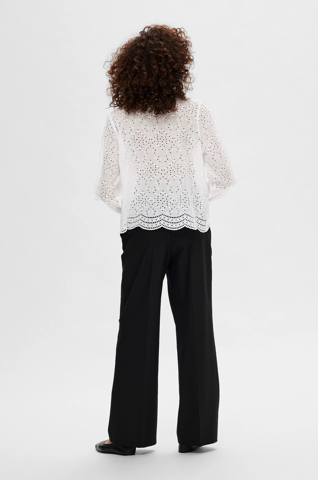 Selected Femme | Skjorte | Tatiana LS Shirt, bright white