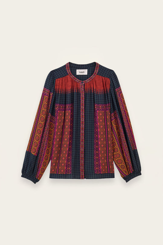 ba&sh Olivio skjorte i rouge – billede 6