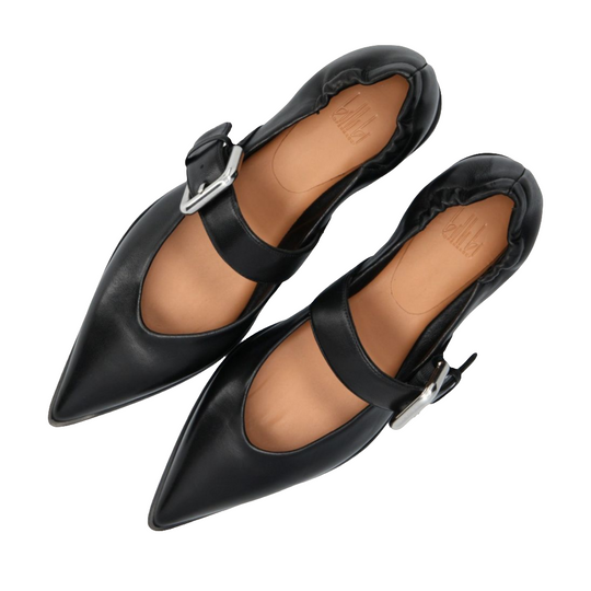 Billi Bi | Ballerina | A16005, black nappa