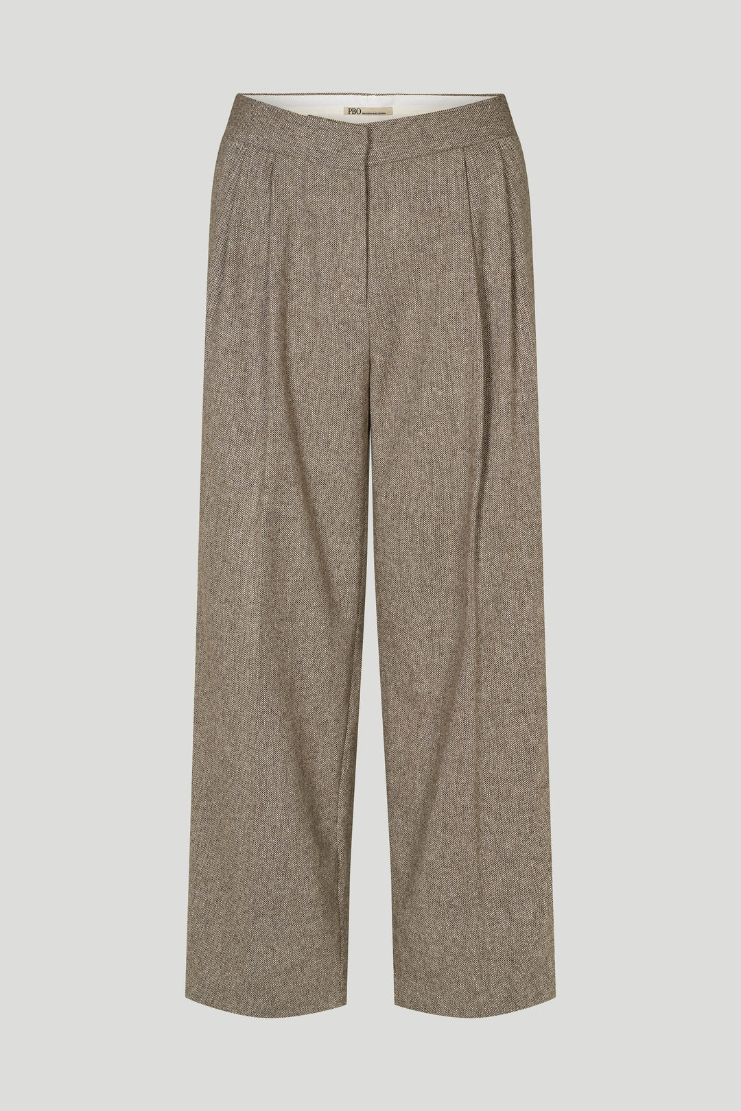 PBO Delina bukser i soft brown