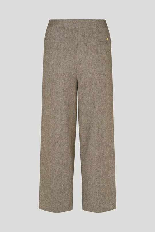 PBO Delina bukser i soft brown