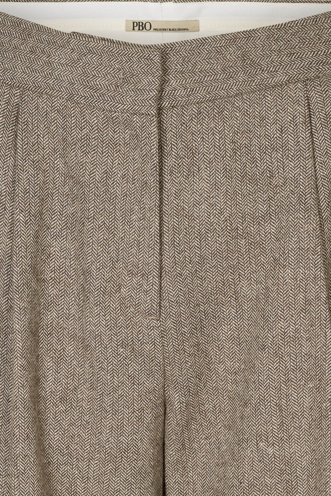PBO Delina bukser i soft brown