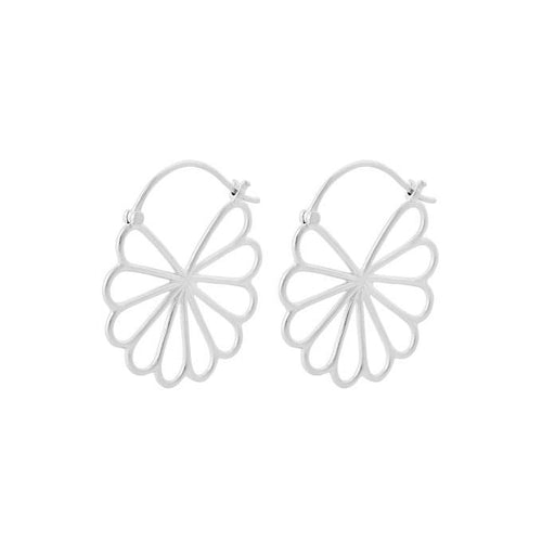 Pernille Corydon | Øreringe | Large Bellis earrings, sølv