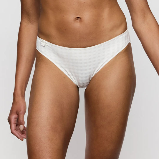 Trusser | Marie Jo Avero Rio Briefs med margueritdetaljer naturel