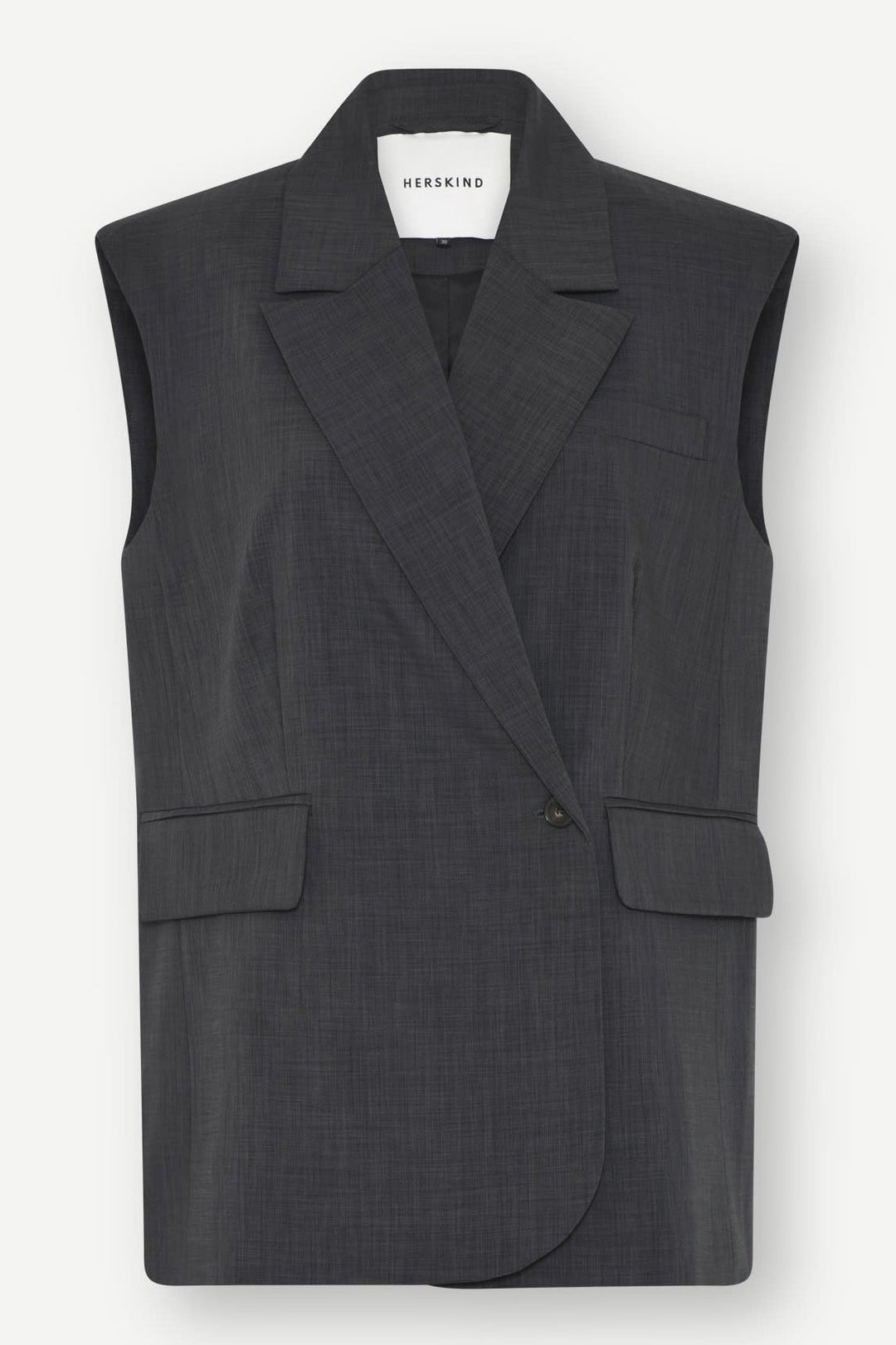 HERSKIND | Blazervest | Averill Vest, ebony