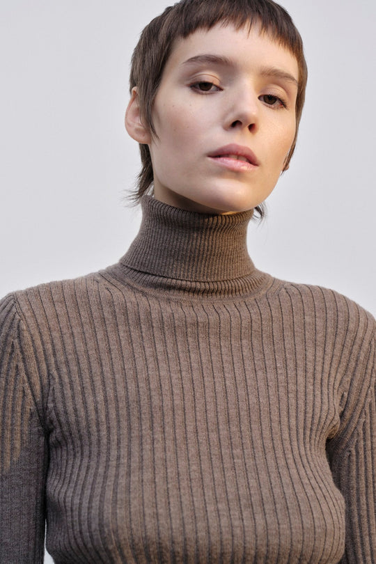 Herskind | Bluse | Bob Merino Wool, earth