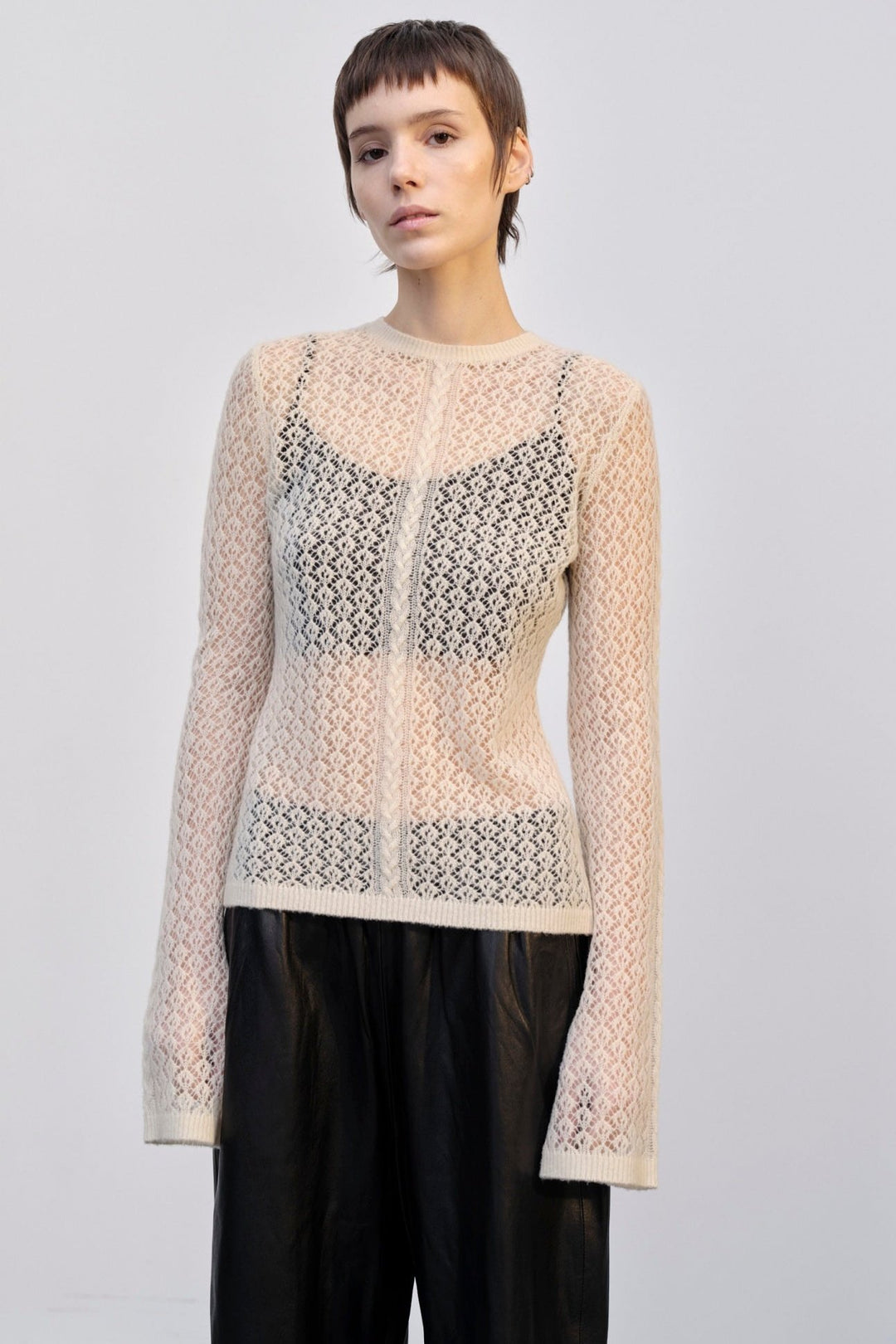 Herskind | Strikbluse | Silvia Knit Blouse, creme