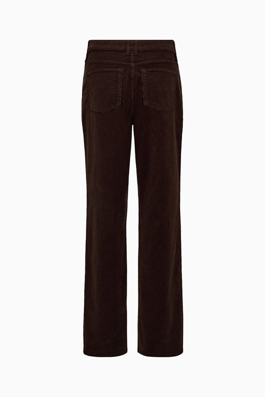 IVY Copenhagen Mia baby cord jeans i espresso brown