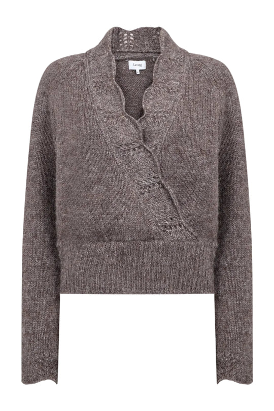 Leveté Room Toga 2 pullover strik i farven sand