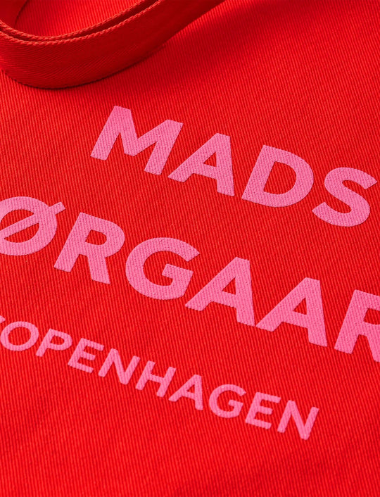 Mads Nørgaard Boutique Athene Bag i Fiery Red