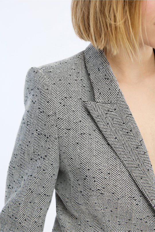 Munthe Lawo blazer i charcoal – billede 2