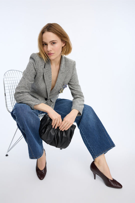 Munthe Lawo blazer i charcoal – billede 5