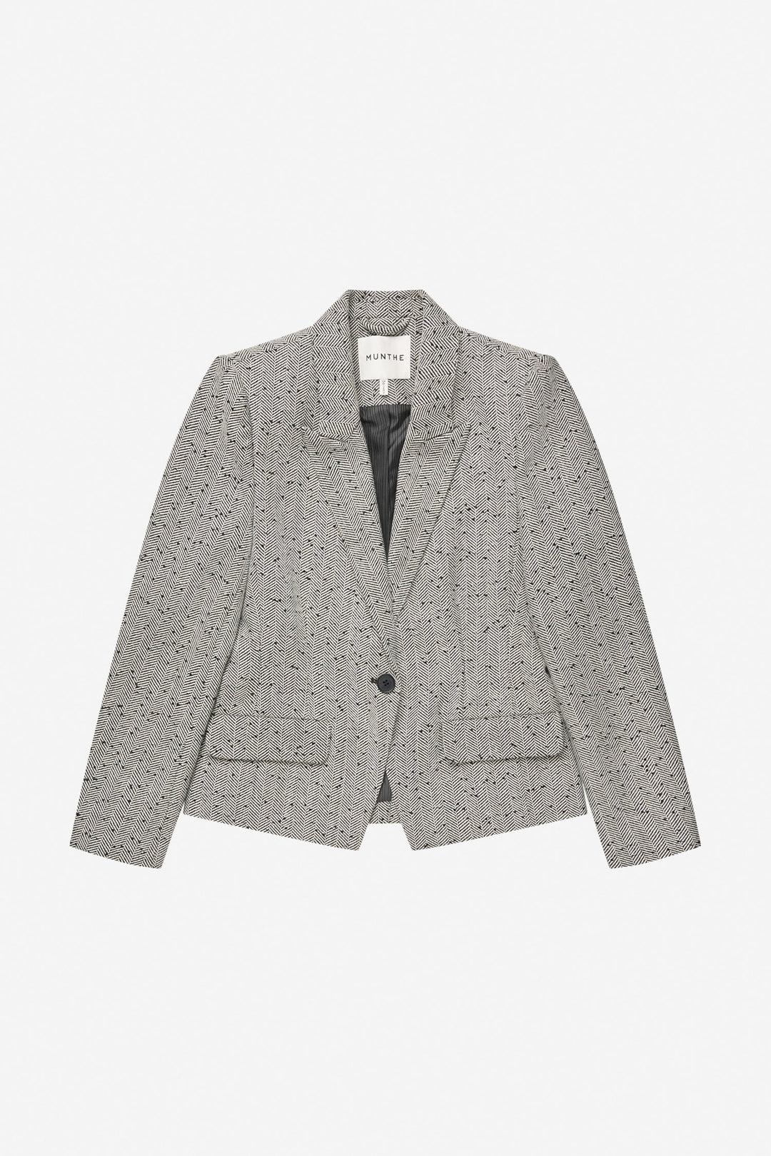 Munthe Lawo blazer i charcoal – billede 8