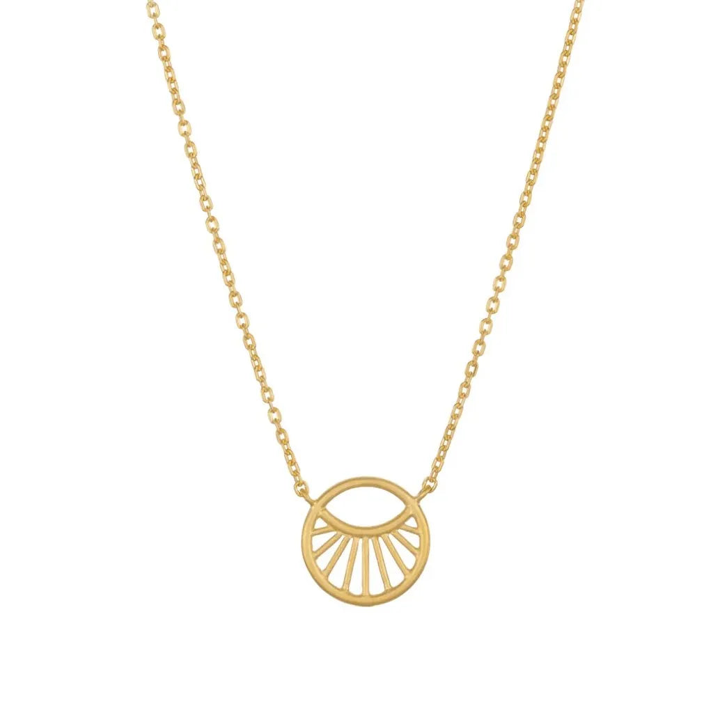 Halskæde | Pernille Corydon Small Daylight necklace, forgyldt sølv
