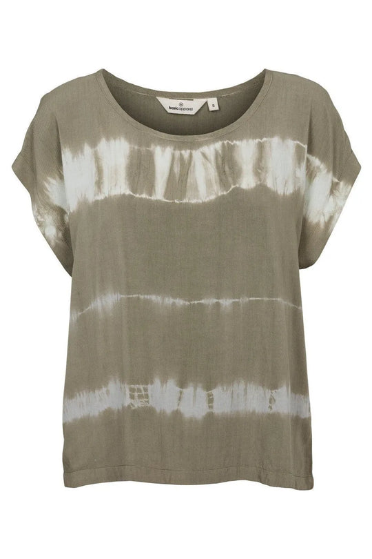 T-shirt | Basic Apparel Orchid Tee, tie dye vetiver 