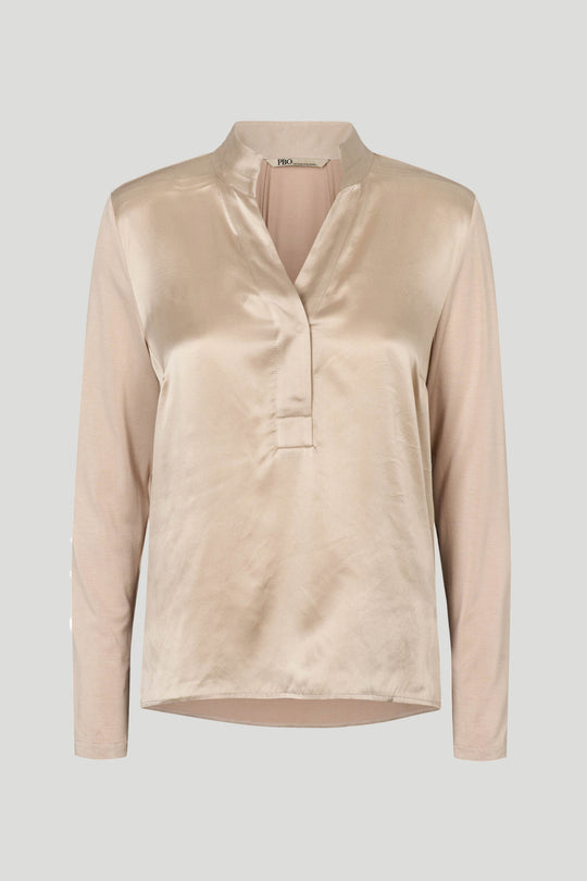 PBO 1344 Timbia bluse i farven Peyote