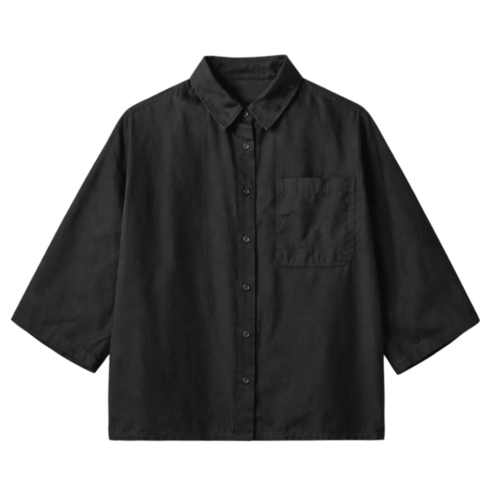 Project AJ117 | Skjorte | Hortense DK14-261, black