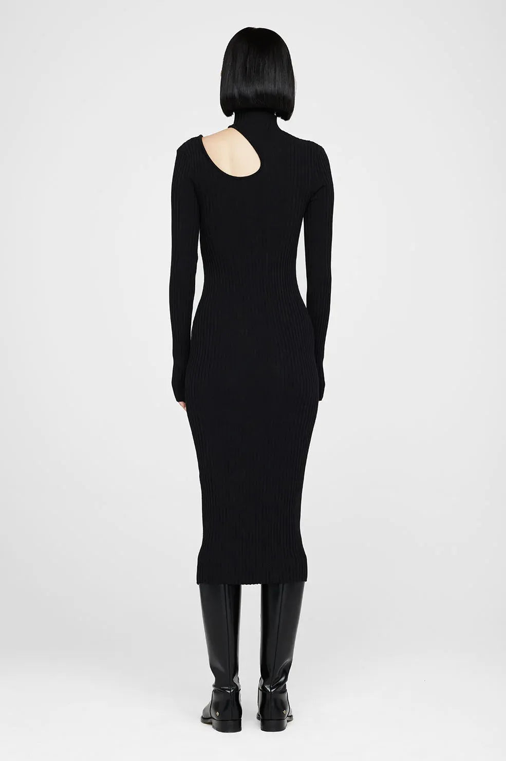 Kjole til kvinder | ANINE BING Victoria Dress, sort