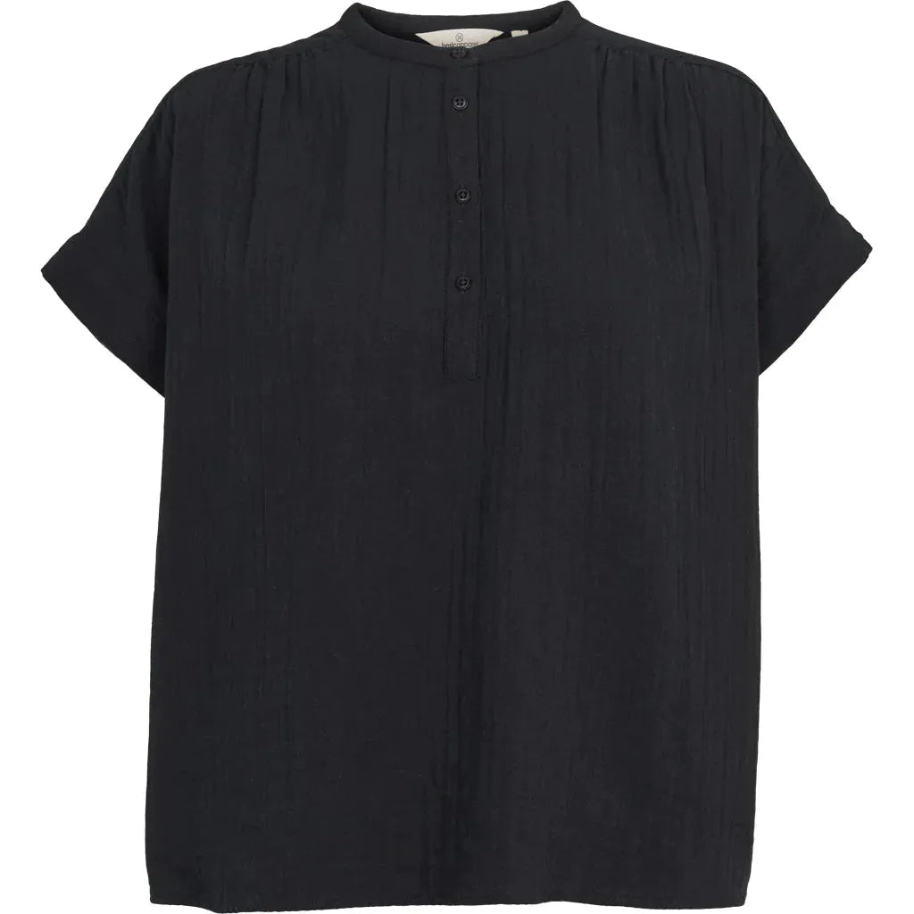 Bluse | Basic Apparel Ember Shirt GOTS, sort