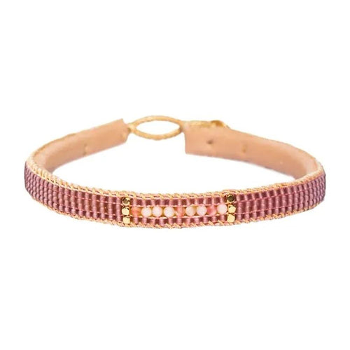 IBU Jewels | Armbånd | Stone line bracelet antique rose