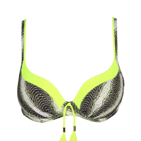 Bikinitop | Swim Murcia Bikini Top Heart Shape Padded, yellow flash