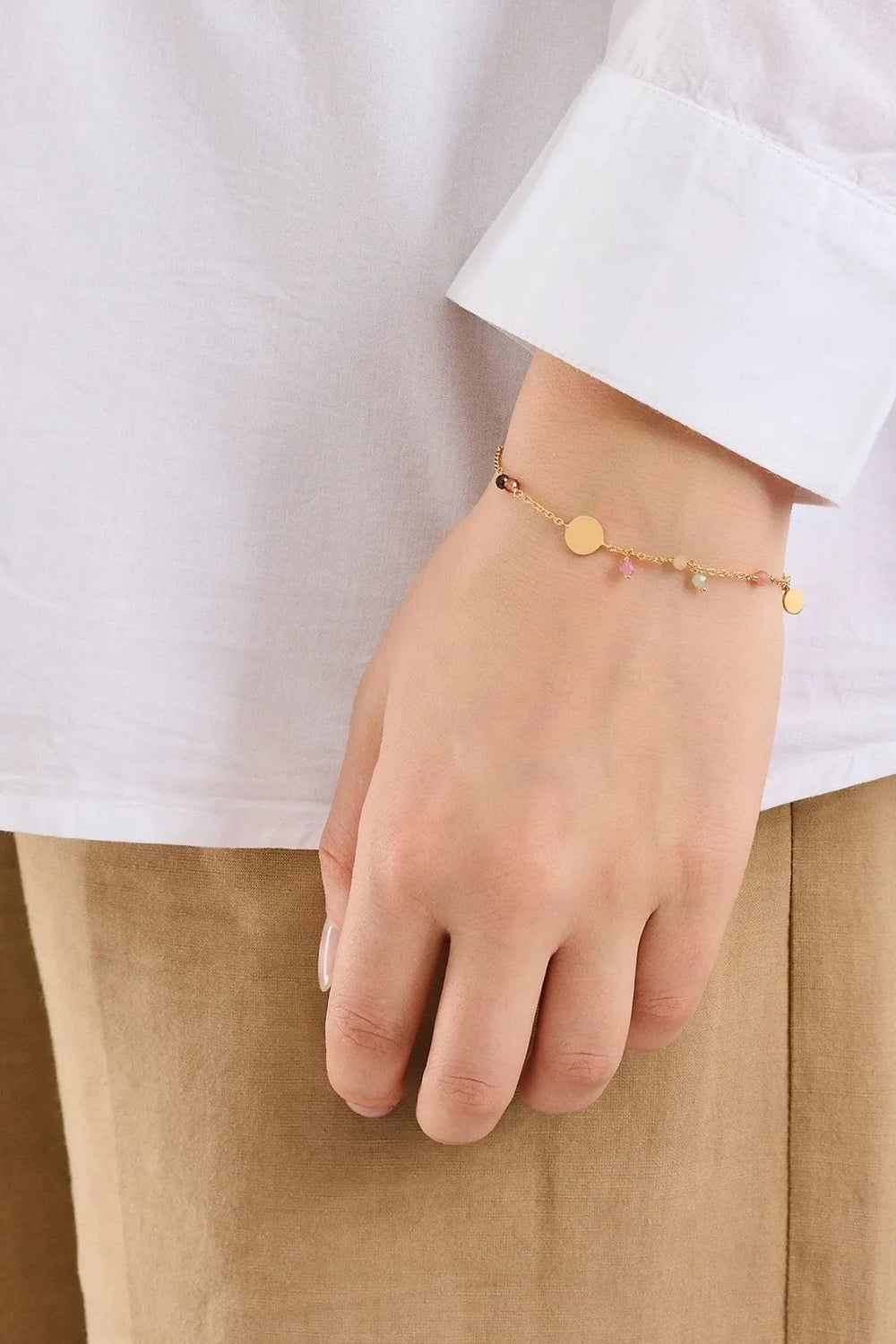 Armbånd | Pernille Corydon Afterglow Pastel bracelet, sølv