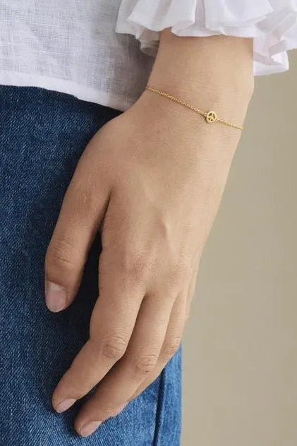 Armbånd | Pernille Corydon Peace bracelet, forgyldt sølv