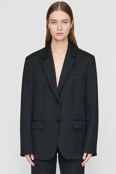 Anine Bing Blazer Classic, black