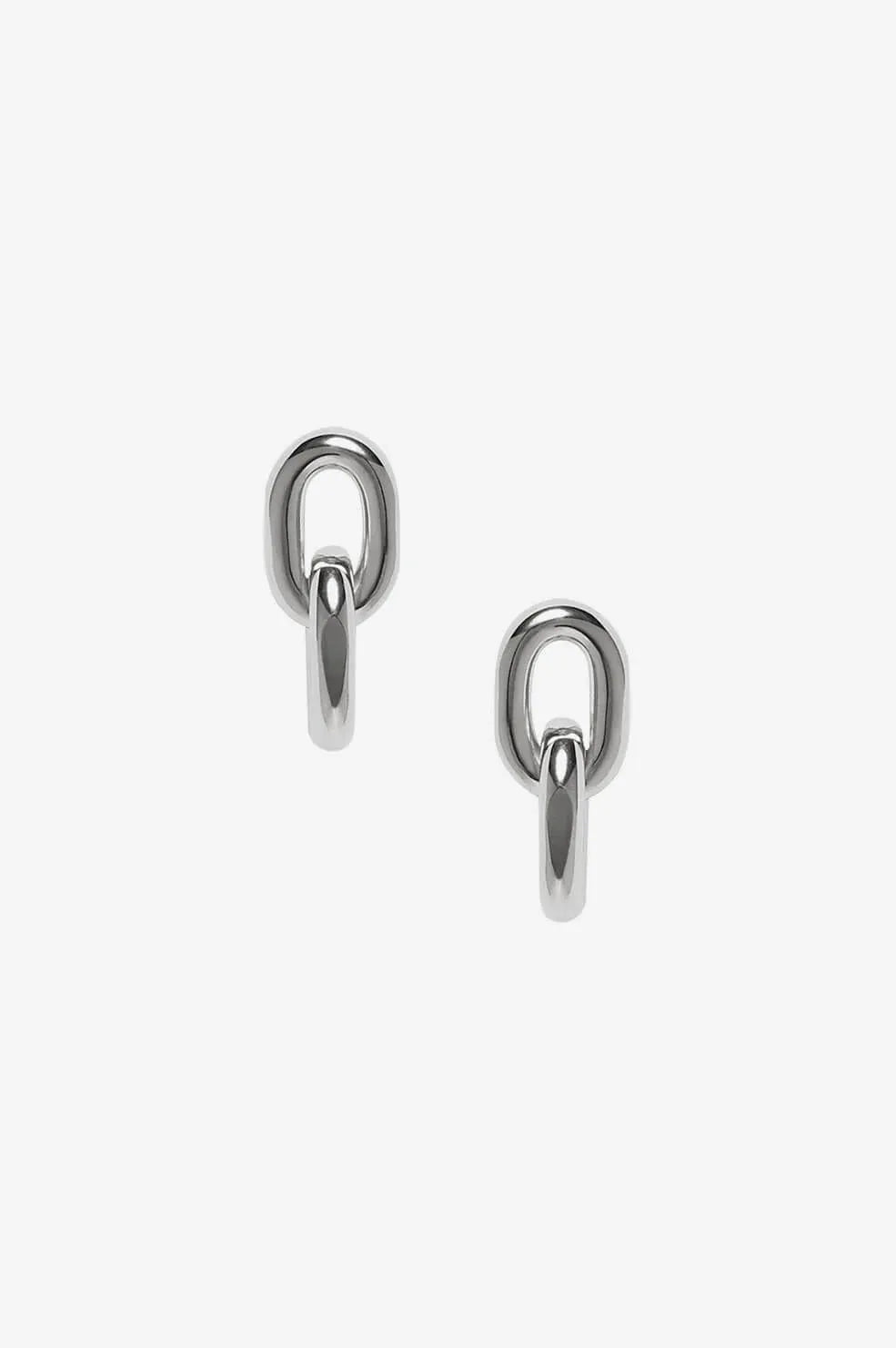 Øreringe | ANINE BING Link Drop Earrings, 925K Sterling Silver