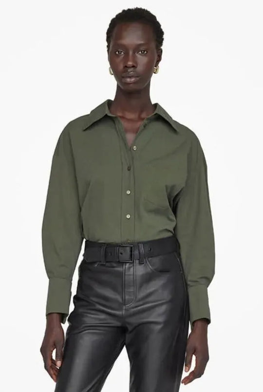 Anine Bing | Skjorte | Kori Shirt, olive