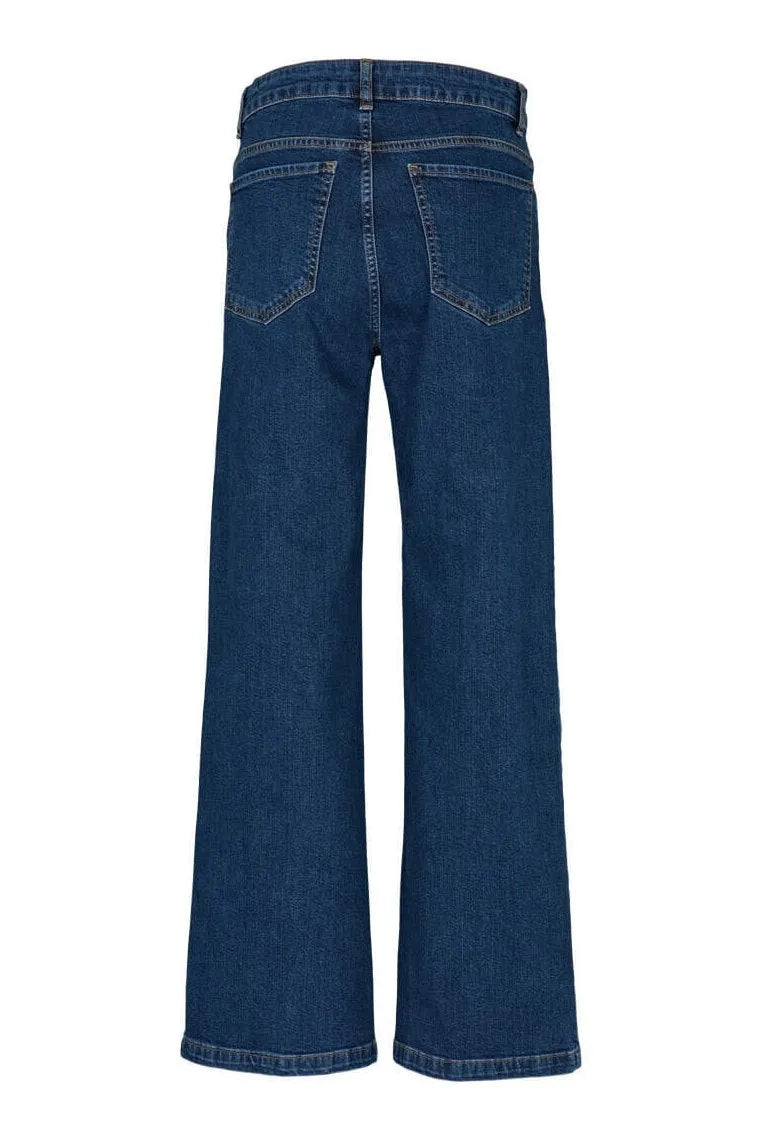 Basic Apparel Enya Jeans - Mid blue
